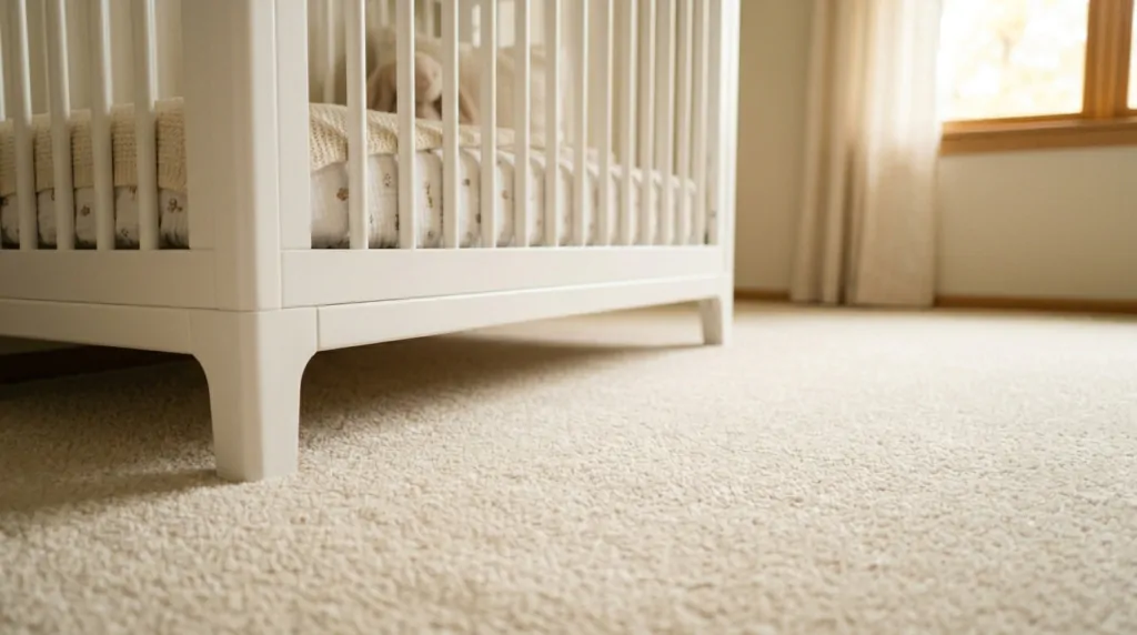 QUARTO DE BEBÊ COM CARPETE