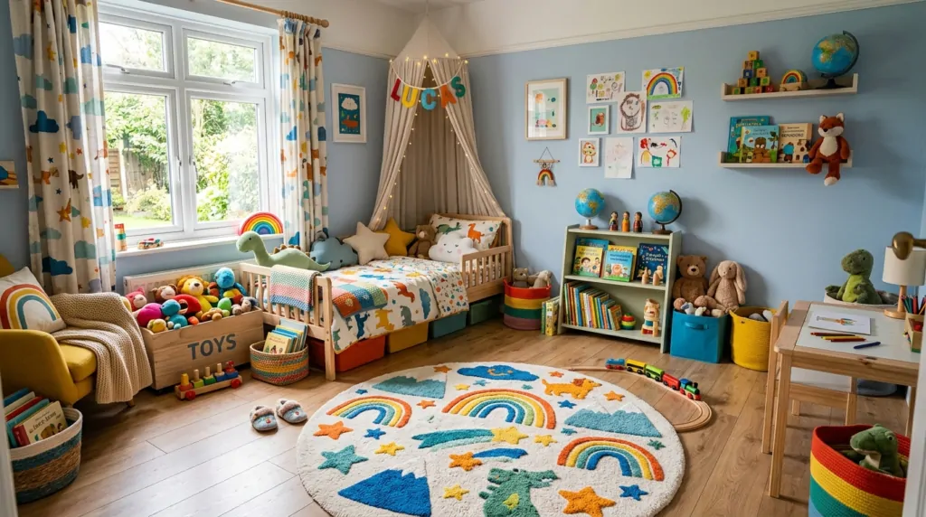 melhor tapete para quarto de crianças