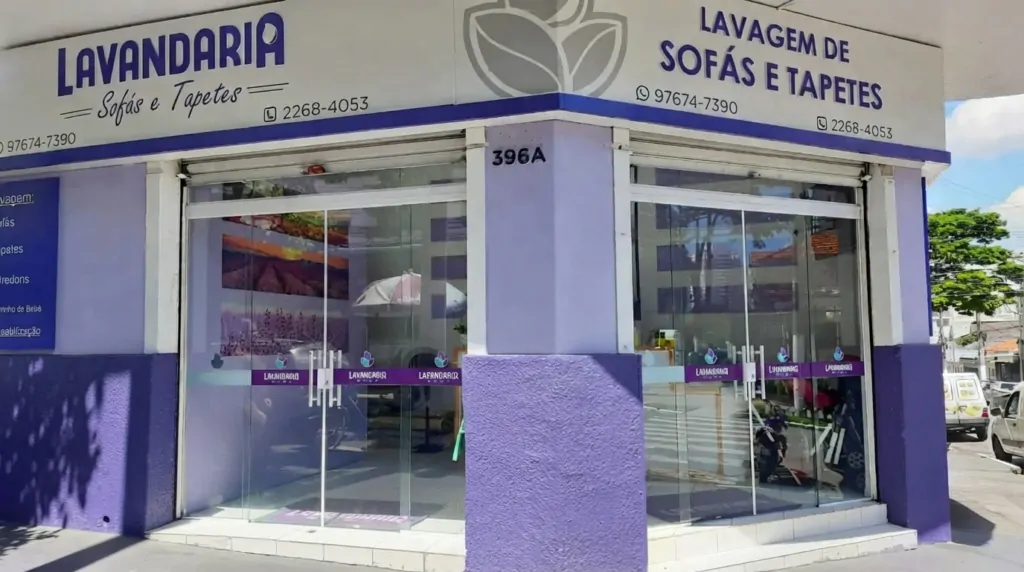 fachada da Lavandaria
